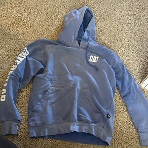 Caterpillar Blue Women's Hoodie Sweater